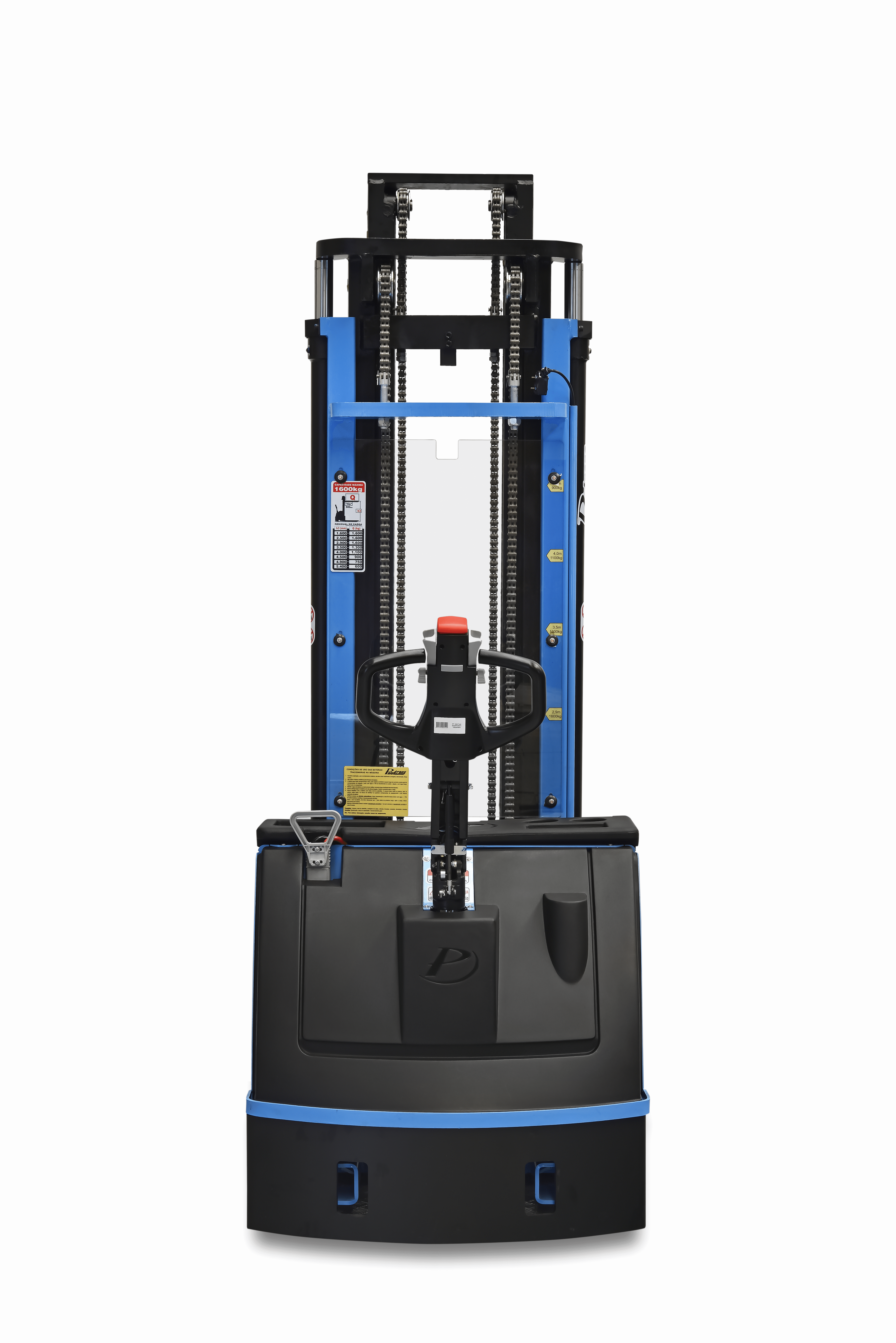Empilhadeira Elétrica Patolada Paletrans PT1645 Fast – 1.6 Ton – 4.5 Metros - Imagem 4