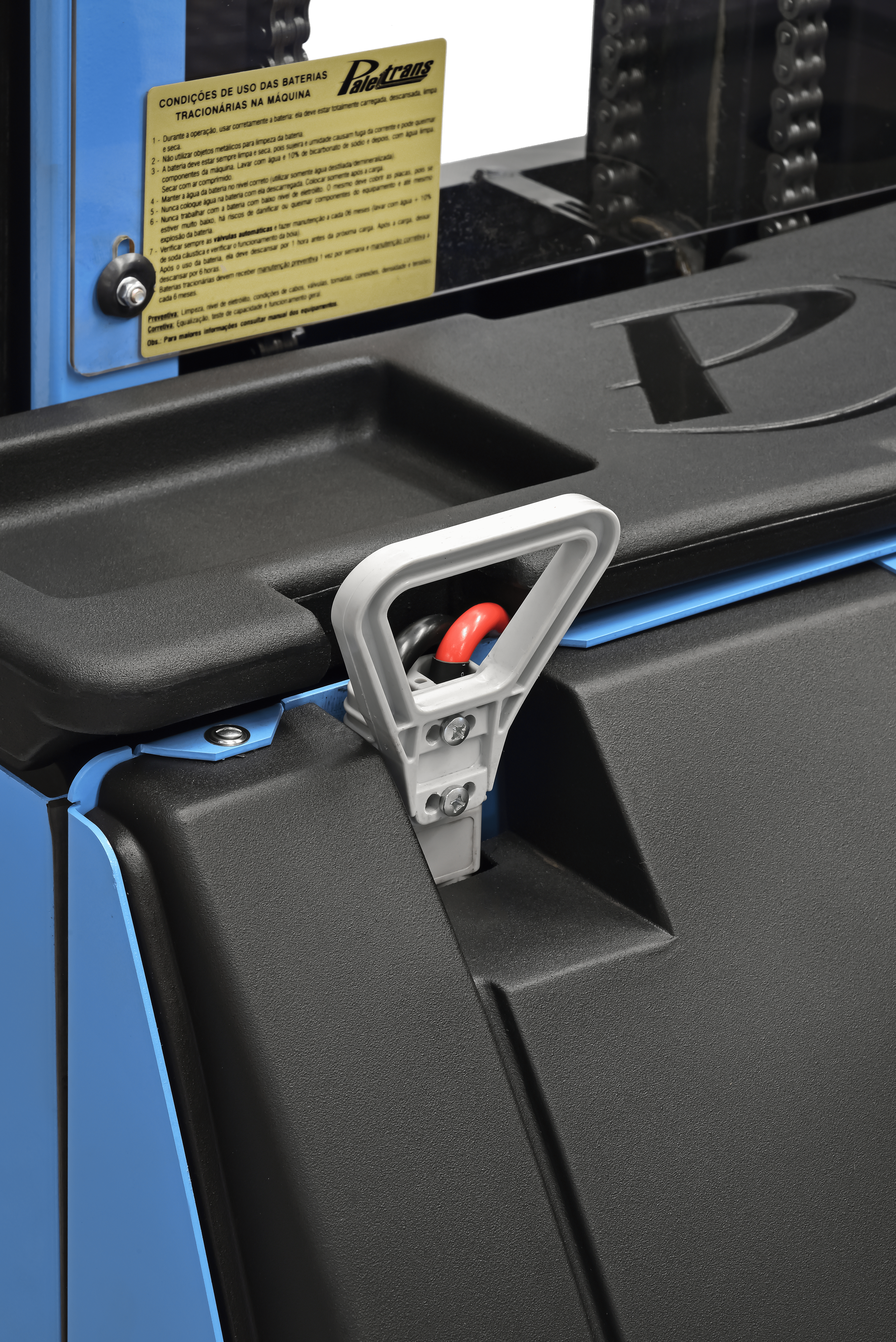 Empilhadeira Elétrica Patolada Paletrans PT1645 Fast – 1.6 Ton – 4.5 Metros - Imagem 5