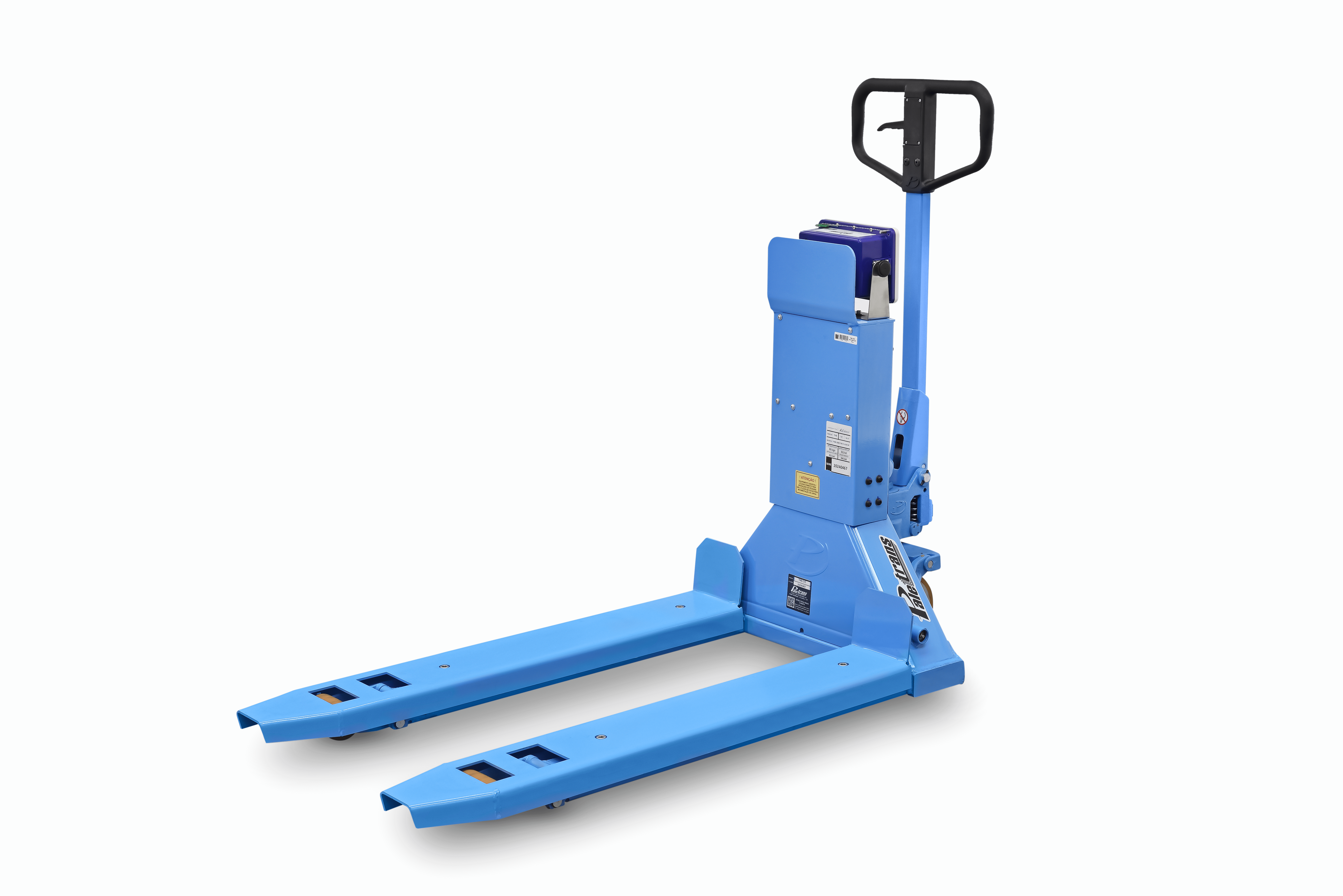 Transpalete Balança Paletrans TM2000B SP- 2.2 Ton – Roda Simples Poliuretano / Impressora na coluna - Imagem 9
