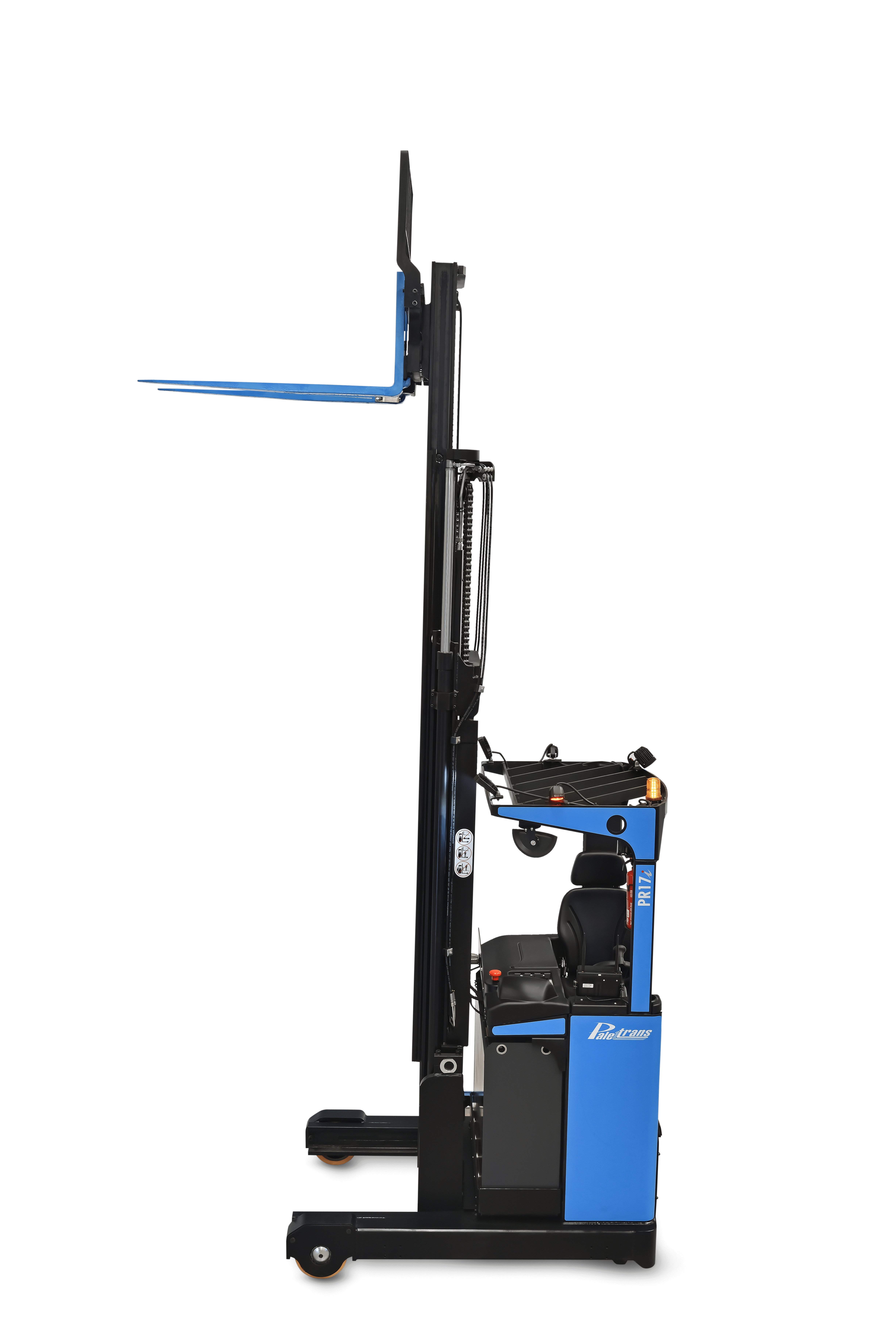 Empilhadeira Elétrica Retrátil Paletrans PR1780i – 1.7 Ton – 8 Metros c/ Deslocador Lateral - Imagem 4