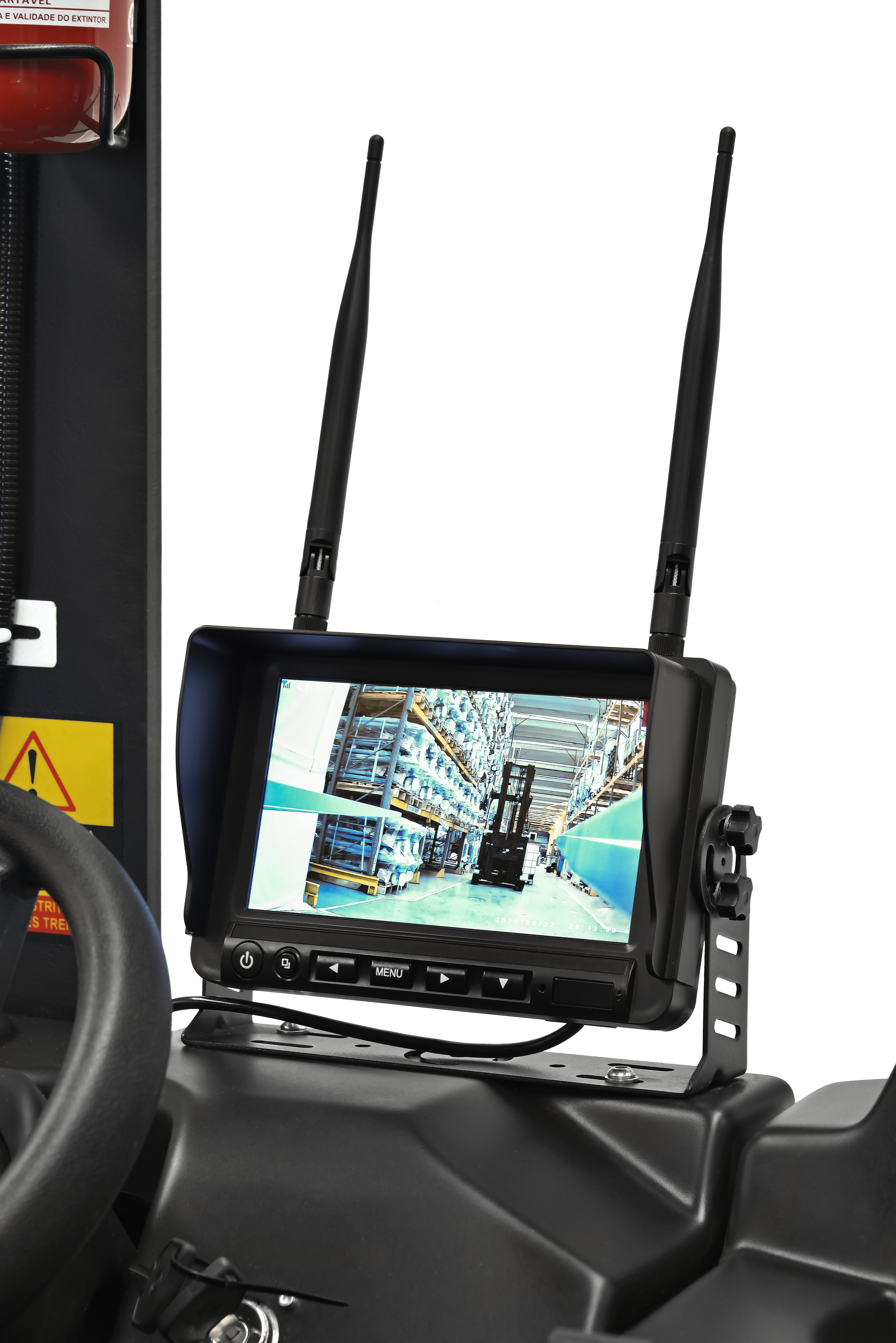 Empilhadeira Elétrica Retrátil Paletrans PR1780i – 1.7 Ton – 8 Metros c/ Deslocador Lateral - Imagem 11