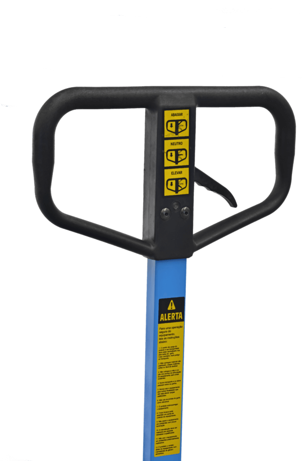Transpalete Manual Paletrans TM2500 SN – 2.5 Ton. – Roda Simples Nylon - Imagem 7