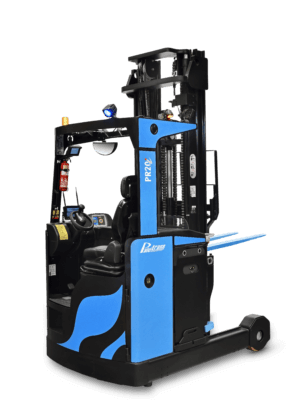 Empilhadeira Elétrica Retrátil Paletrans PR2010i – 2,0 Ton – 10 Metros c/ Deslocador Lateral